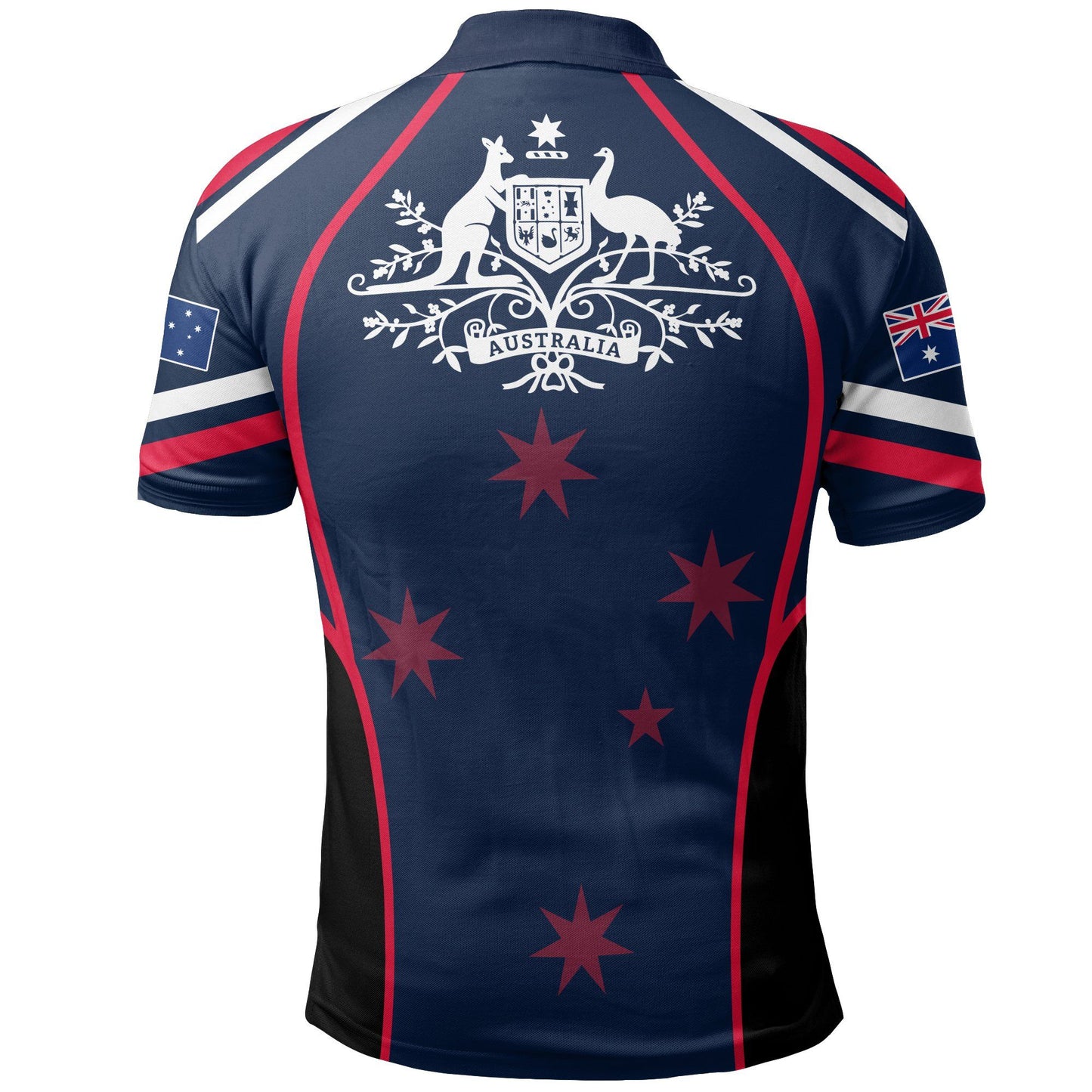 Australia Polo Shirt Australian Coat Of Arms Shirt Unisex