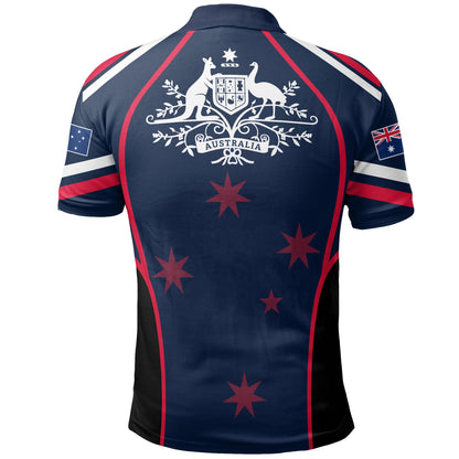Australia Polo Shirt Australian Coat Of Arms Shirt Unisex