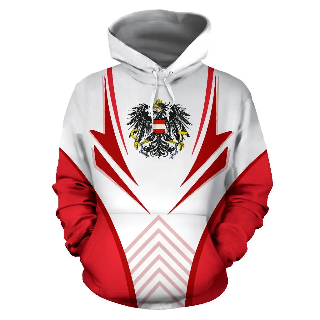Australia Hoodie Coat Of Arms Unisex Printed Zip Hoodie