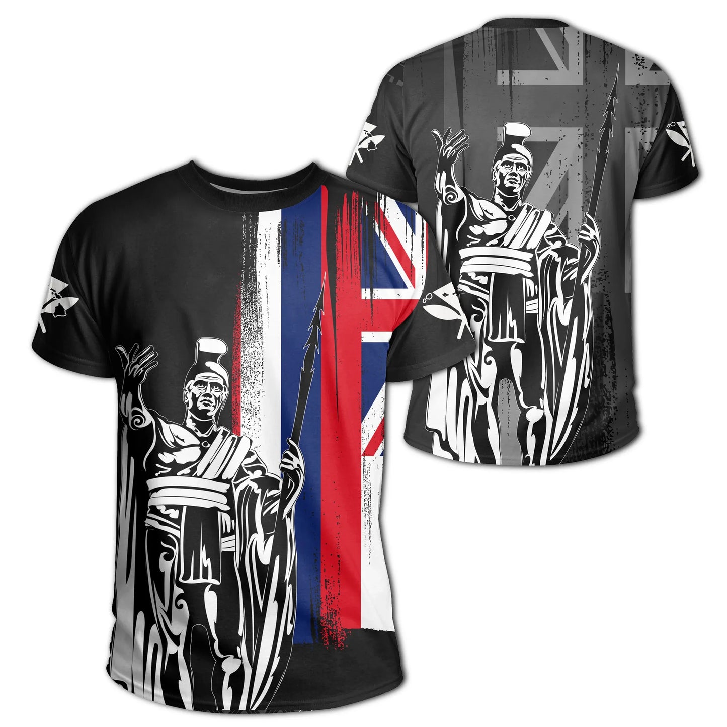 Polynesian Pride Tee - Hawaii King Flag T-Shirt
