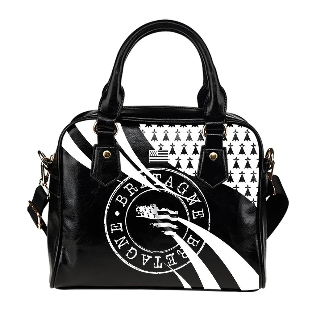 Brittany Celtic Shoulder Handbag Flag Of Brittany