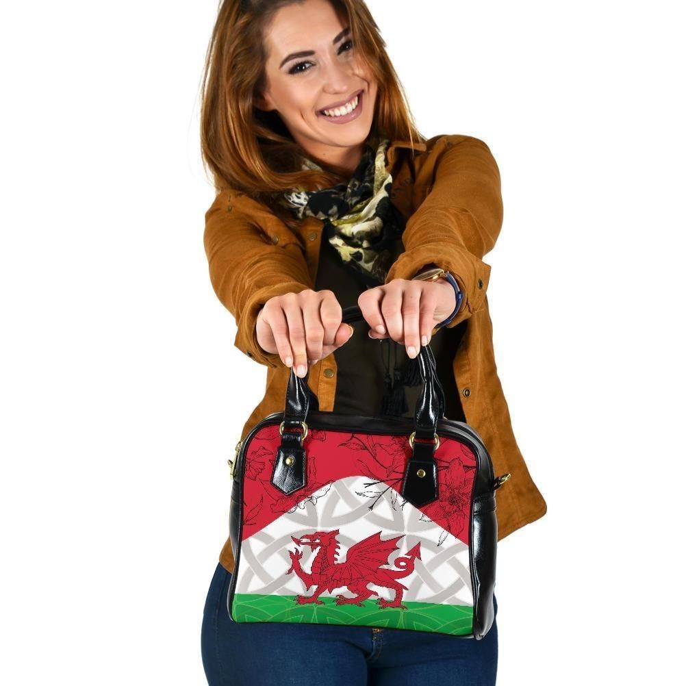 Wales Celtic Shoulder Handbag Cymru Combined Daffodil