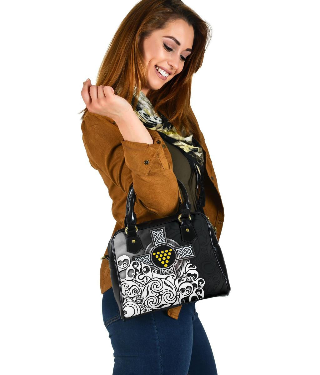 Cornwall Shoulder Handbag Duke Of Cornwall Flag With Celtic Cross