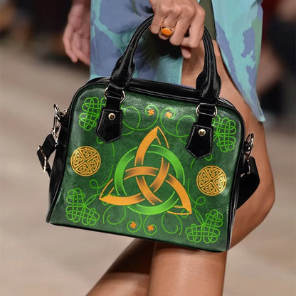 Celtic Shoulder Handbag Celtic Triquetra Knot