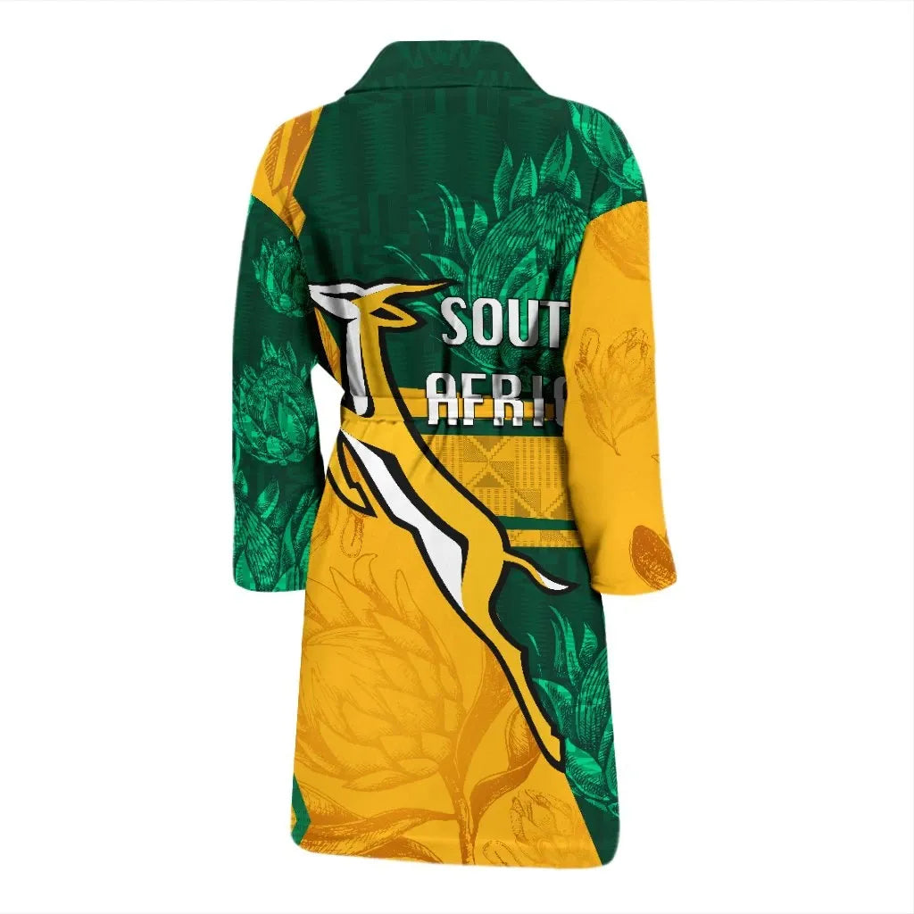 South Africa Men's Bath Robe Springboks Rugby Be Fancy
