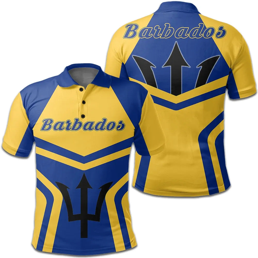 Barbados Coat Of Arms Polo Shirt My Style