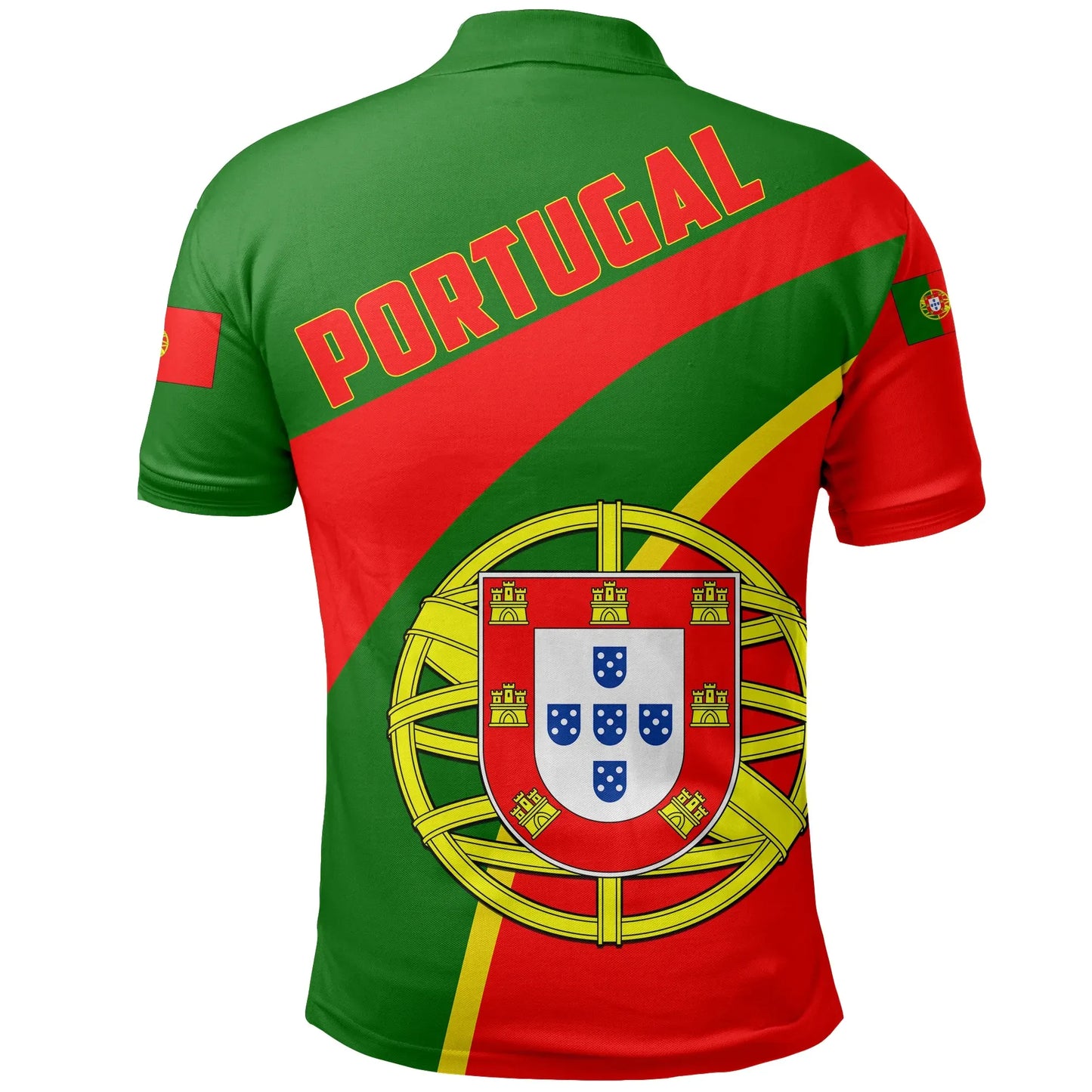 Portugal All Over Print Polo Shirt A Seleção Football Style T