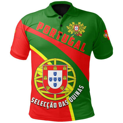 Portugal All Over Print Polo Shirt A Seleção Football Style T