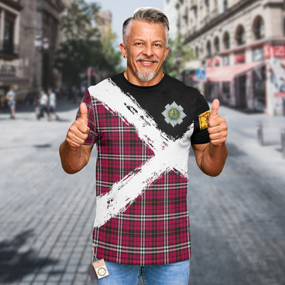 Printivon Little Clan T Shirt Scotland Coat Of Arms Tartan Pattern