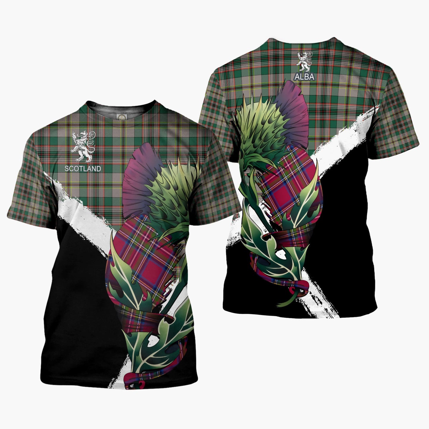 Printivon Craig Clan T Shirt Scottish Thistle Gift