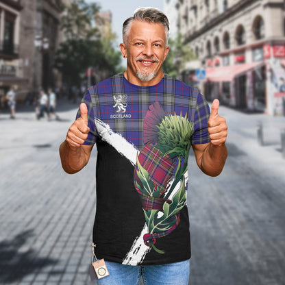 Printivon Kinnaird Clan T Shirt Scottish Thistle Gift