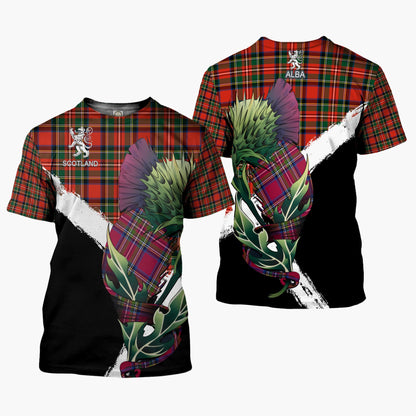 Printivon Lyle Clan T Shirt Scottish Thistle Gift