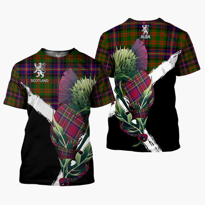 Printivon Cochrane Clan T Shirt Scottish Thistle Gift