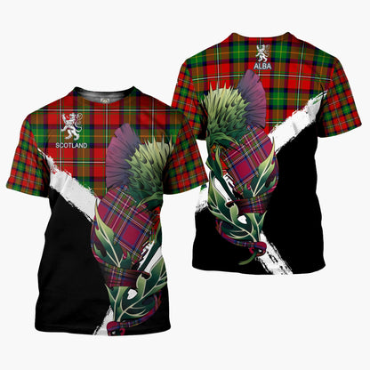 Printivon Fullerton Clan T Shirt Scottish Thistle Gift