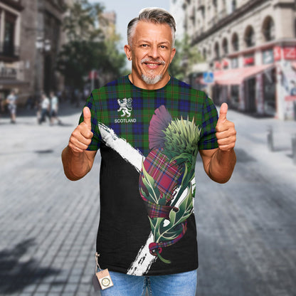 Printivon Dundas Clan T Shirt Scottish Thistle Gift