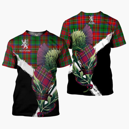 Printivon MacCulloch McCulloch Clan T Shirt Scottish Thistle Gift