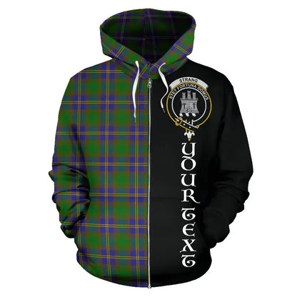 Printivon Custom Your Text Strange Of Balkaskie Tartan Hoodie Half Of Me