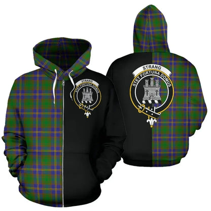 Printivon Custom Your Text Strange Of Balkaskie Tartan Hoodie Half Of Me