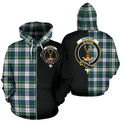 Printivon Custom Your Text Gordon Dress Ancient Tartan Hoodie Half Of Me