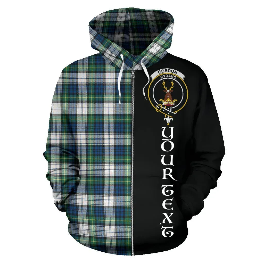 Printivon Custom Your Text Gordon Dress Ancient Tartan Hoodie Half Of Me