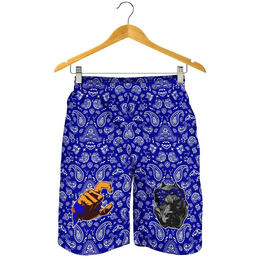 Crips Gang Bulldog Men's Shorts