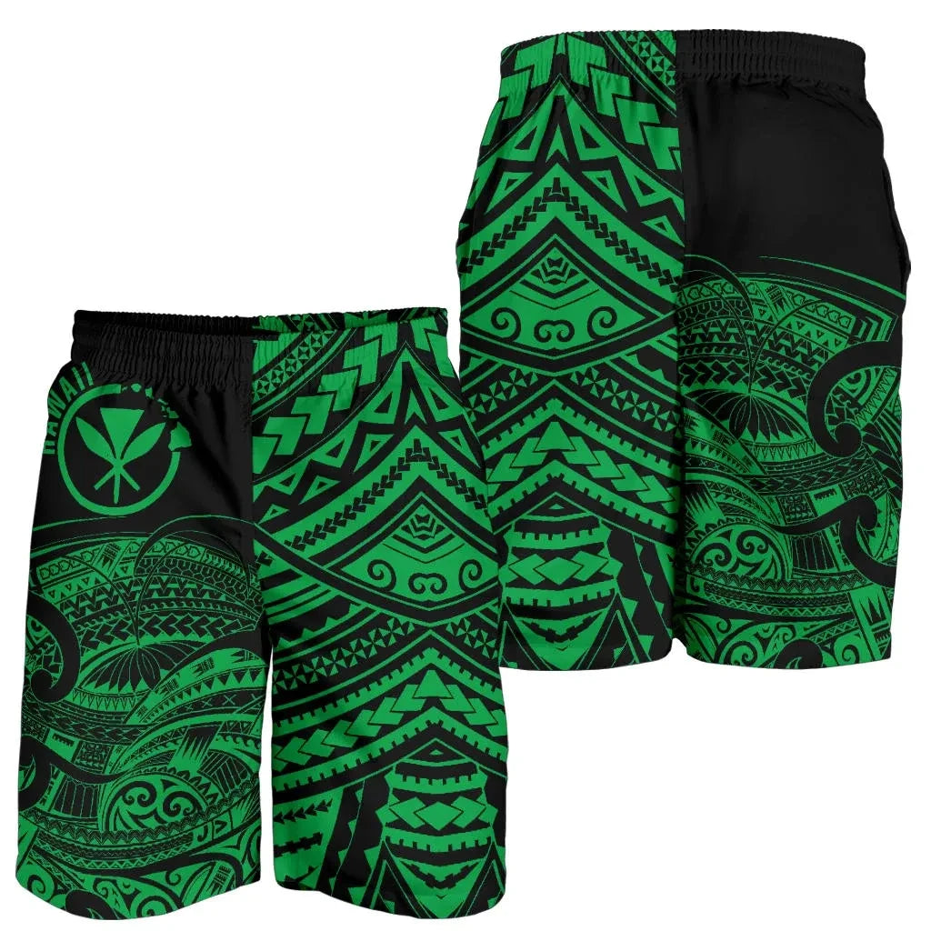 Hawaii Shorts Tribal Kanaka Maoli All Over Print Men's Shorts Th5