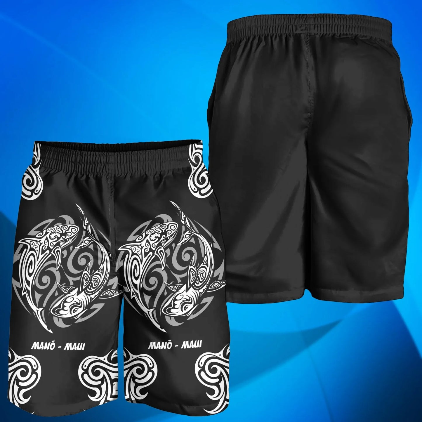 Hawaii Men Short Hawaii Shark Tattoo