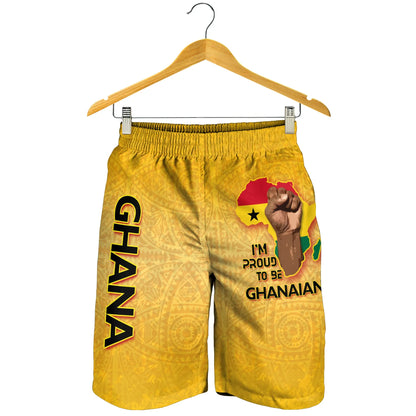 Ghana Short Men Ghana Africa Freedom Day