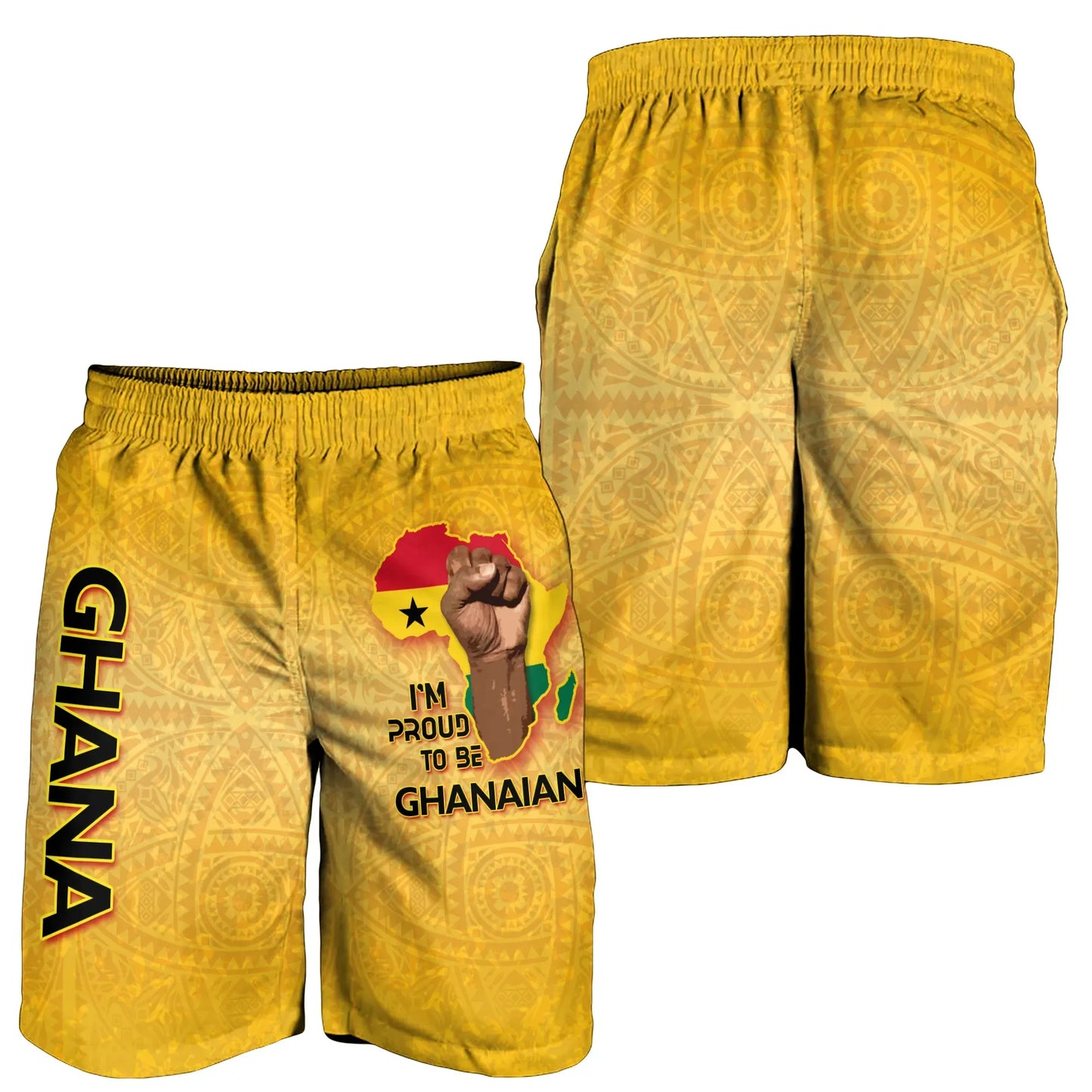 Ghana Short Men Ghana Africa Freedom Day