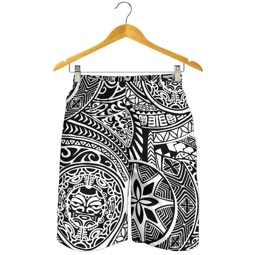 Hawaii Shorts Tribal Tiki Sun God All Over Print Men's Shorts
