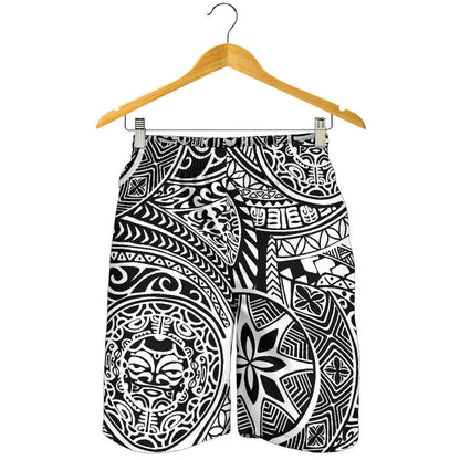 Hawaii Shorts Tribal Tiki Sun God All Over Print Men's Shorts