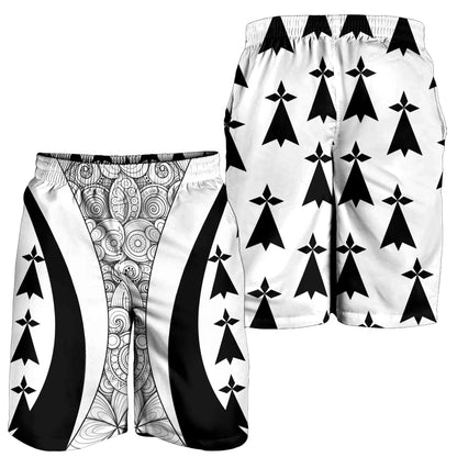 CelticOne Men Short Brittany White Style