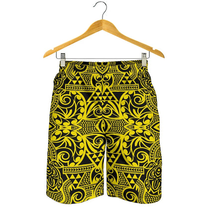 Hawaii Shorts Tribal Turtle All Over Print Men's Shorts