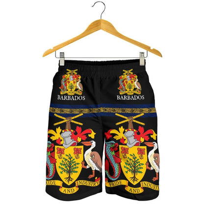 Barbados United All Over Print Men's Shorts