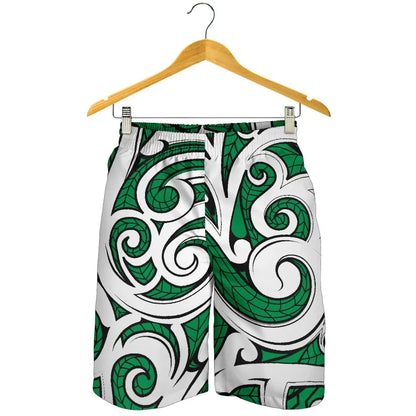 Hawaii Shorts Maori All Over Print Men's Shorts