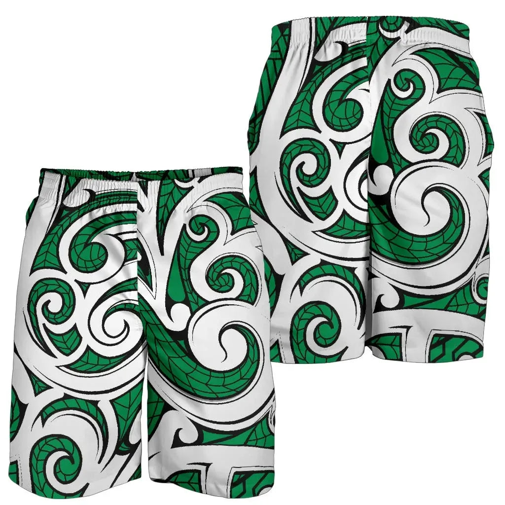 Hawaii Shorts Maori All Over Print Men's Shorts