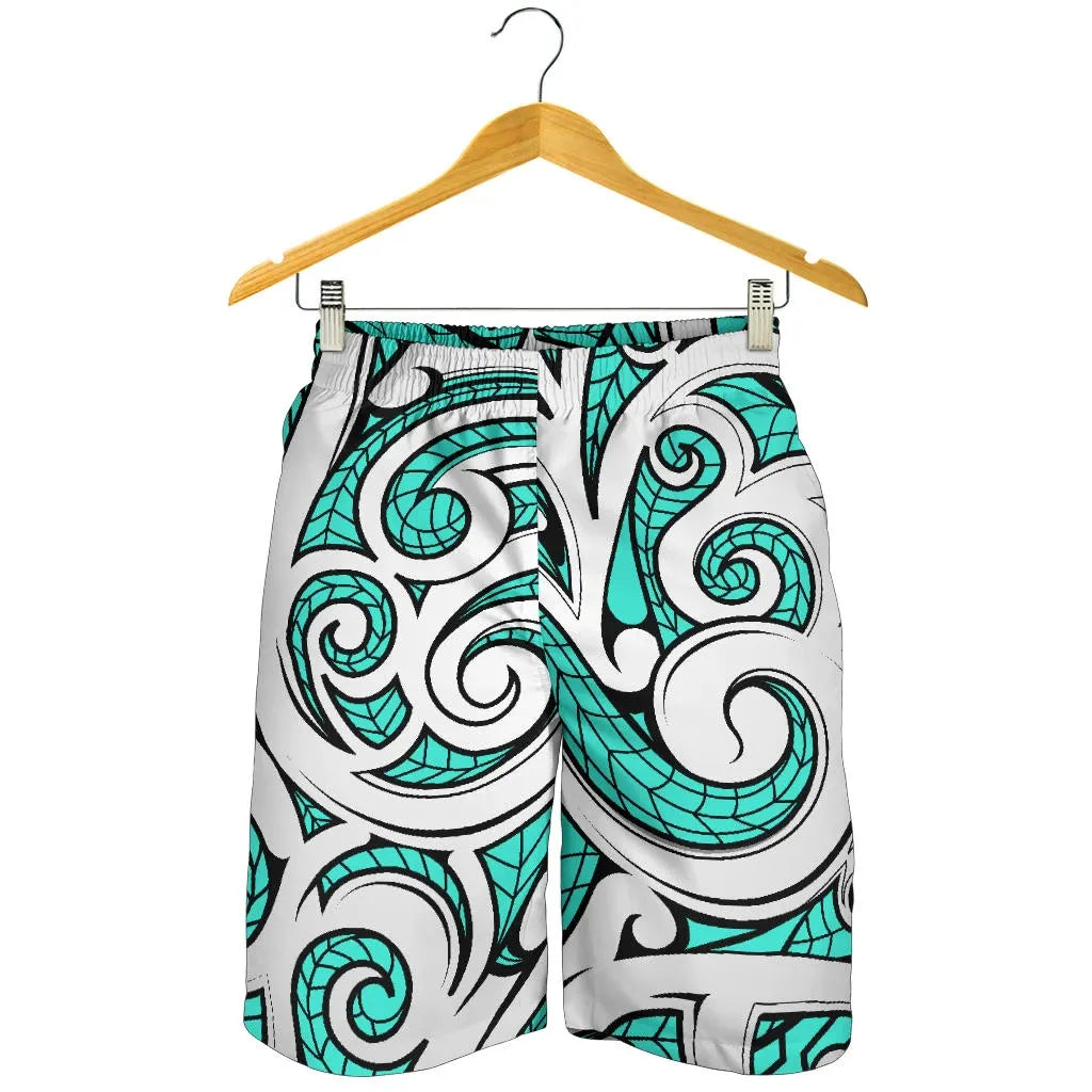 Hawaii Shorts Maori All Over Print Men's Shorts