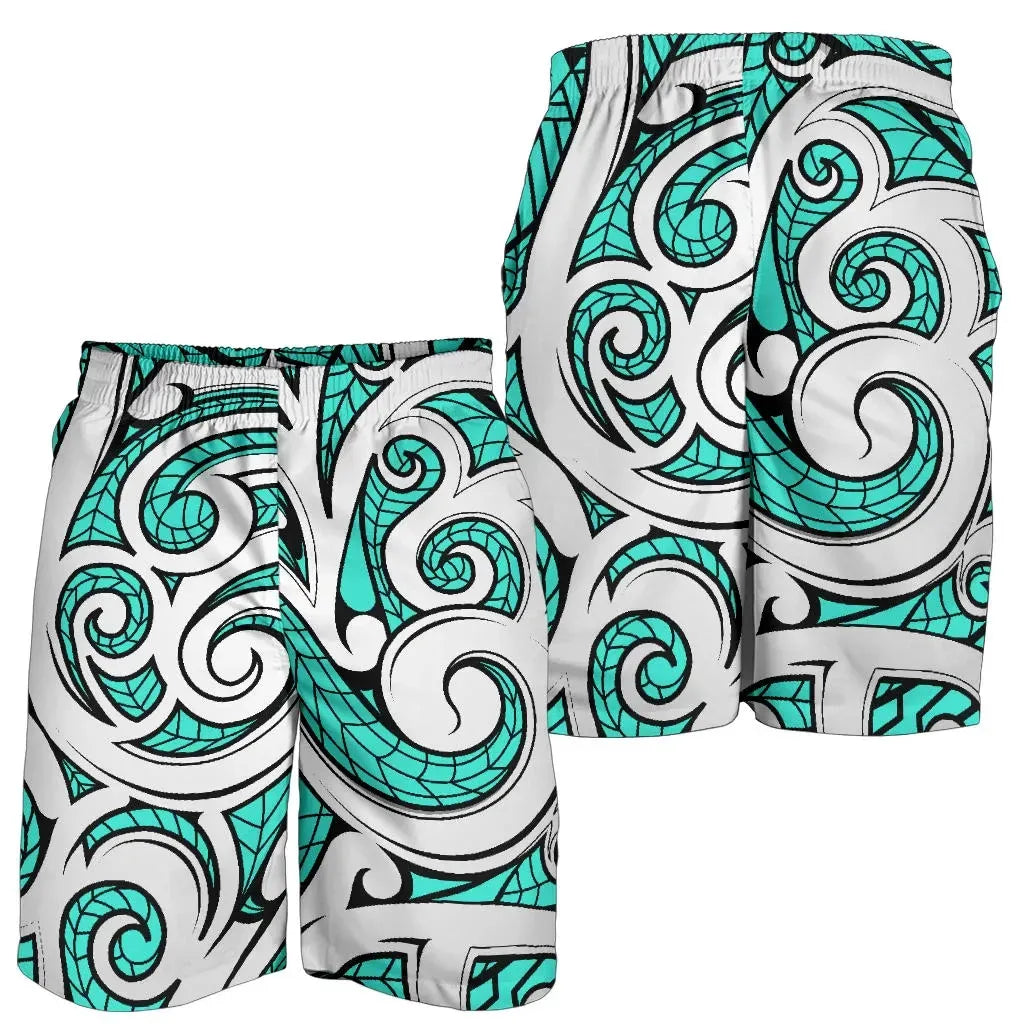 Hawaii Shorts Maori All Over Print Men's Shorts