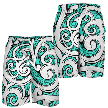 Hawaii Shorts Maori All Over Print Men's Shorts