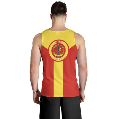Tigray Tank Top Tigray Rising Coat Of Arms Men