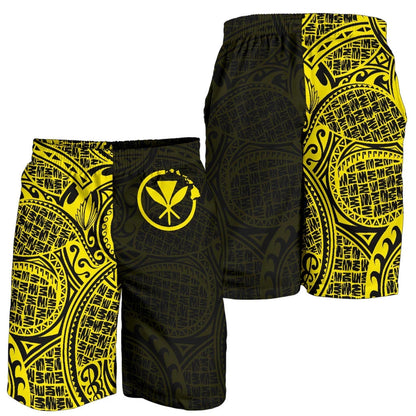 Hawaii Shorts Tribal Kanaka Maoli All Over Print Men's Shorts