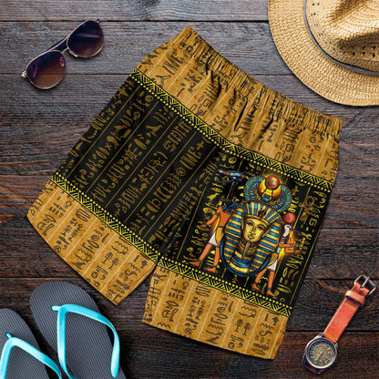 African Men's Shorts Mysteries Of Ancient Egypt