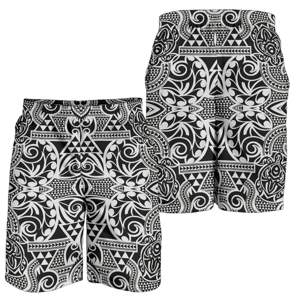 Hawaii Shorts Tribal Turtle All Over Print Men's Shorts