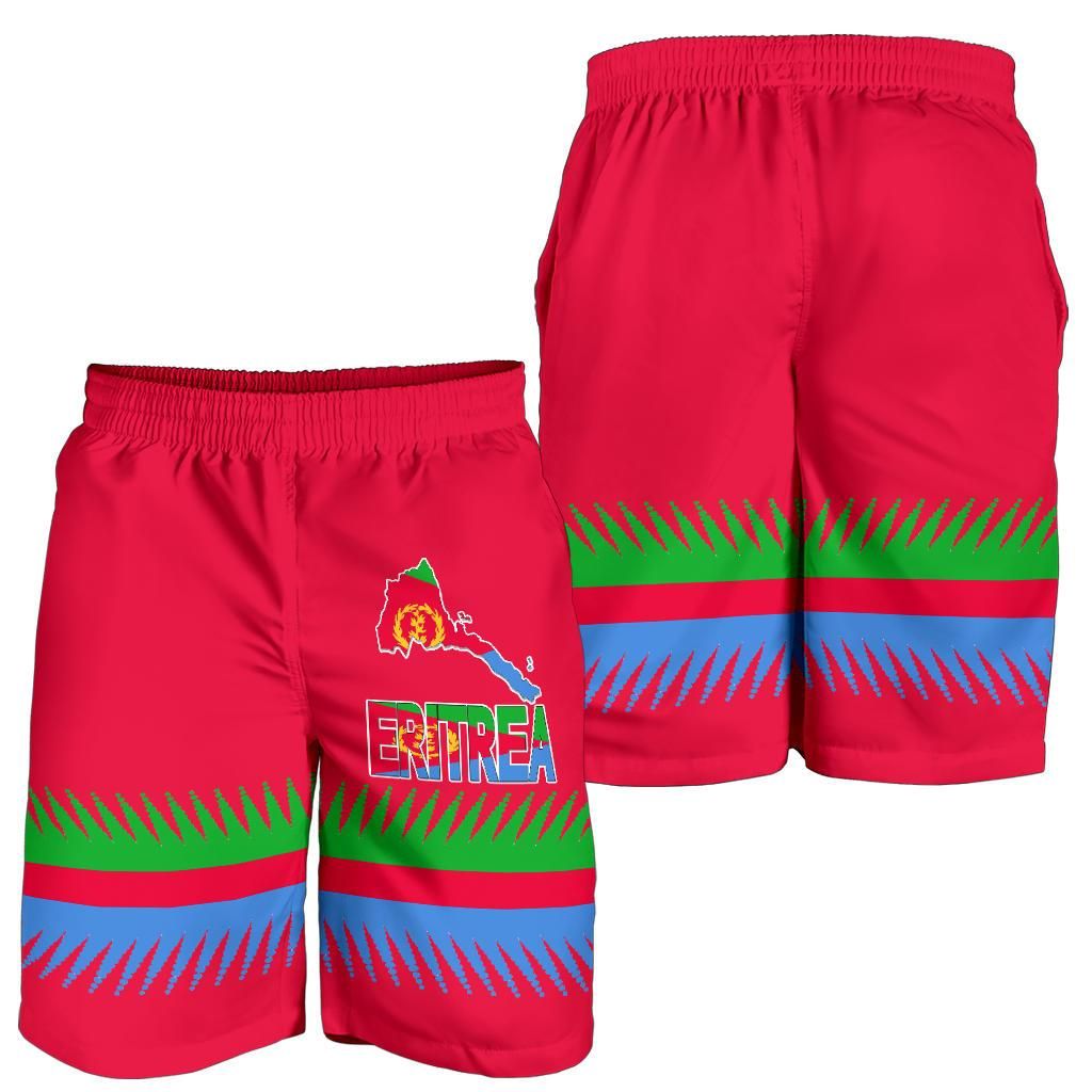 Eritrea United Flag Red Men's Shorts