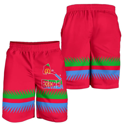 Eritrea United Flag Red Men's Shorts