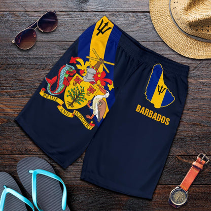 Barbados Special Flag Men's Shorts