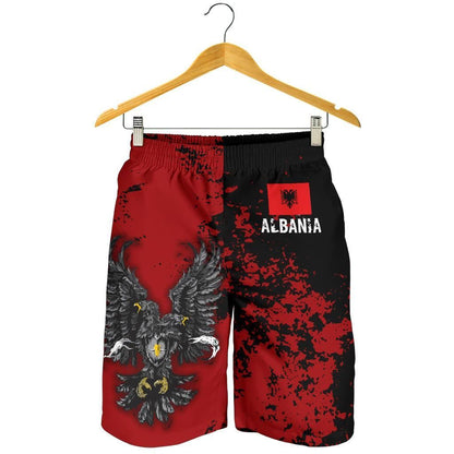 Albania Eagle Grunge Men's Shorts