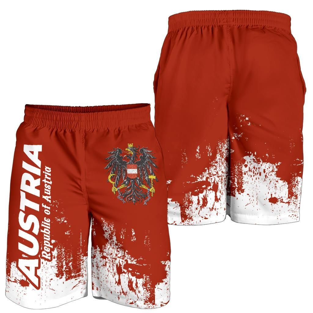 Austria Men's Shorts Smudge Style