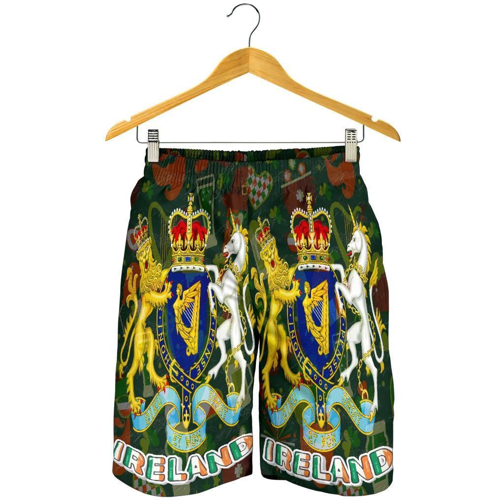Coat of Arms Kingdom of Ireland Men's Shorts Celtic Inspired