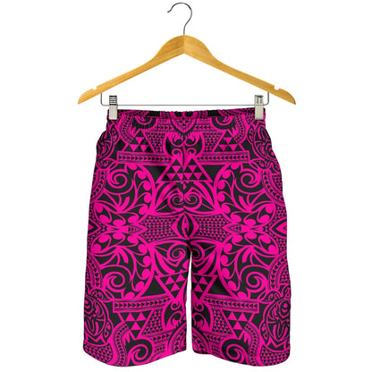 Hawaii Shorts Tribal Turtle All Over Print Men's Shorts